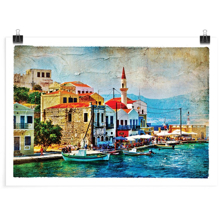 Πόστερ Λιμάνι στο νησάκι