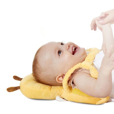 Gentle Προστατευτικό Μαξιλάρι Κεφαλιού Μωρού Βαμβακερό 33x19x6cm