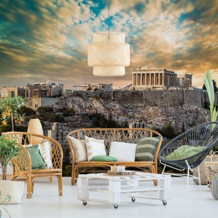 Θέα της Ακρόπολης, Αθήνα Ταπετσαρία Τοίχου