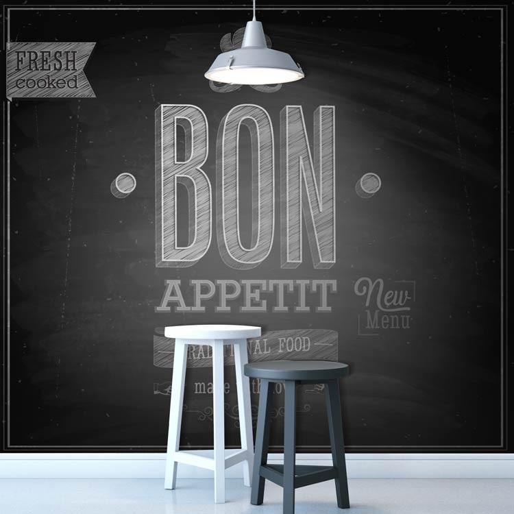 Ταπετσαρία Τοίχου Bon Appetit