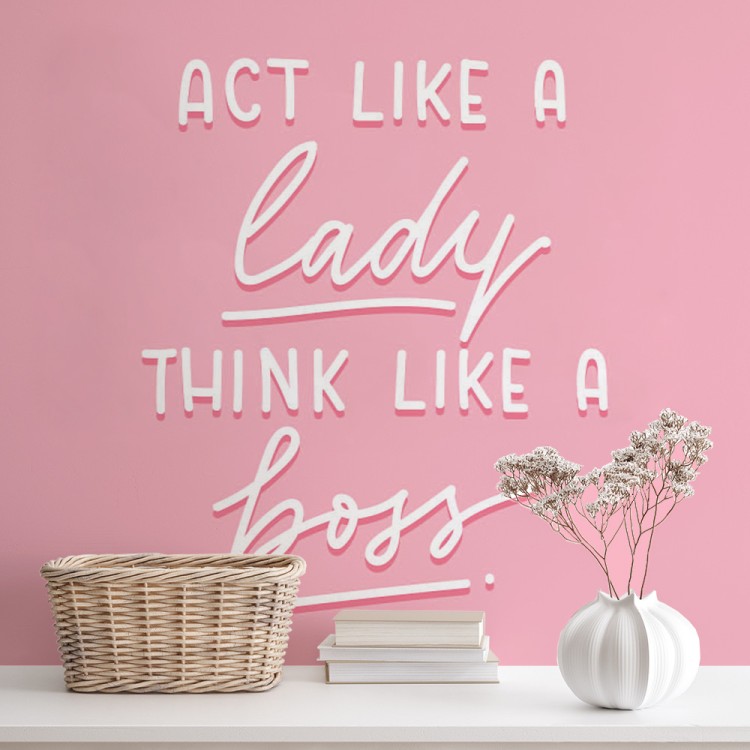 Ταπετσαρία Τοίχου Lady Boss