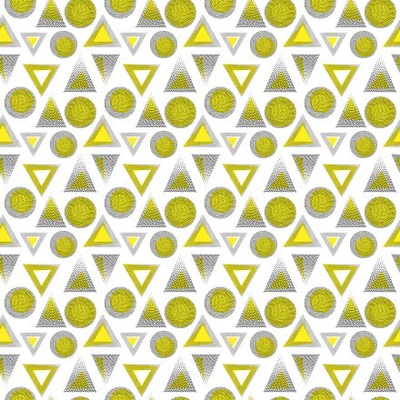 Κίτρινα τρίγωνα και κύκλοι