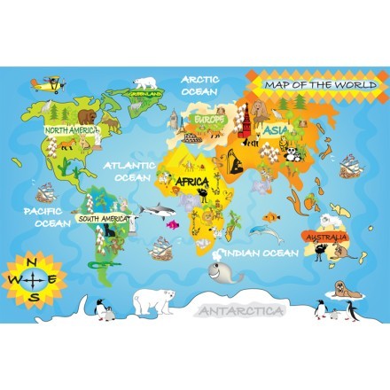 Map of the world