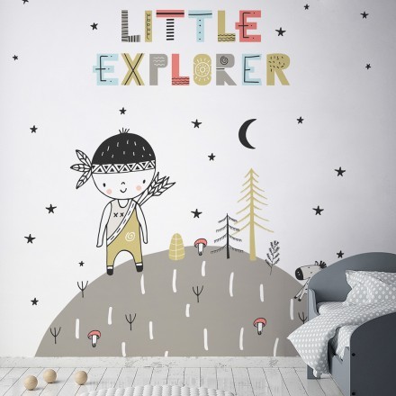 Little explorer Ταπετσαρία Τοίχου