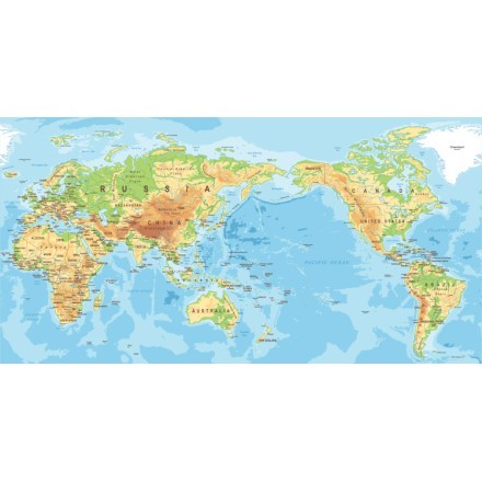 Γεωμορφολογικός χάρτης της γης