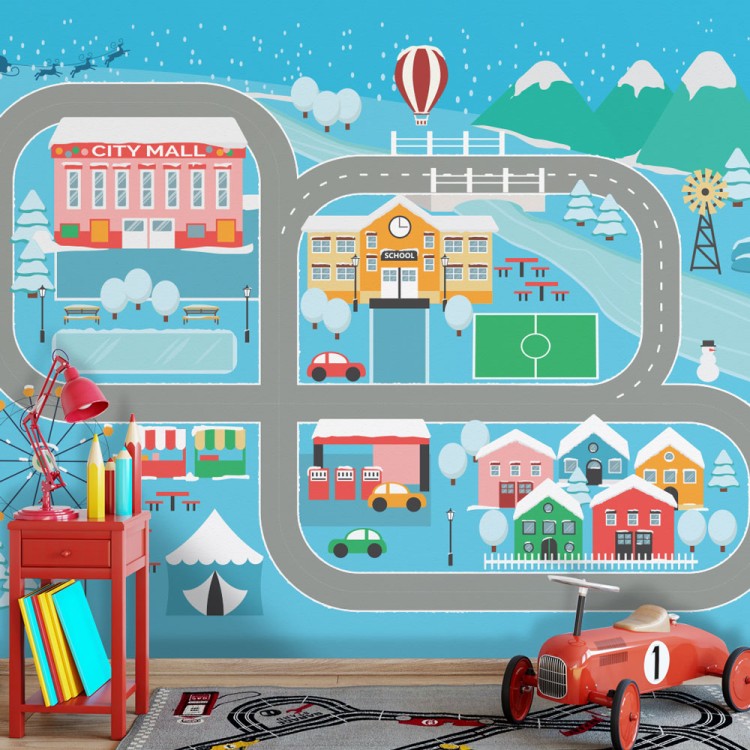 Ταπετσαρία Τοίχου Playland Village