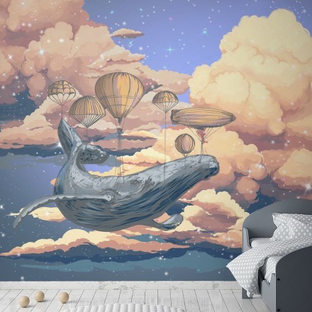 Whale Dreaming Ταπετσαρία Τοίχου