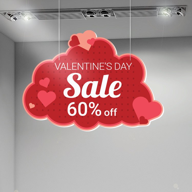 Καρτολίνα Κρεμαστή Valentine's Sale 60% Off