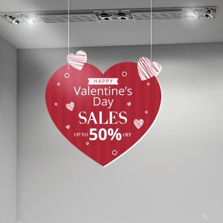 Red Hearts Καρτολίνα Κρεμαστή