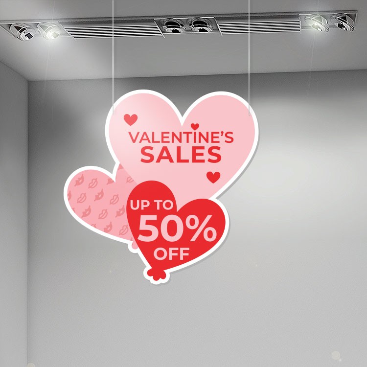 Καρτολίνα Κρεμαστή Valentine's Sales 50% Off