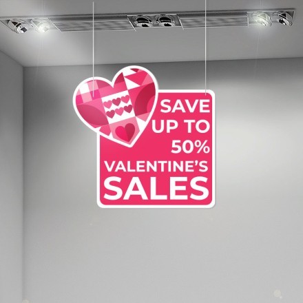 Valentine's Sale Heart Καρτολίνα Κρεμαστή