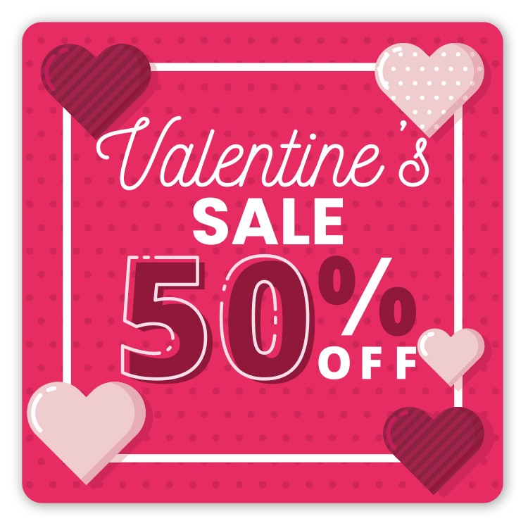 Καρτολίνα Κρεμαστή Valentine's Sale 50%