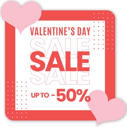Heart Valentine's Sale