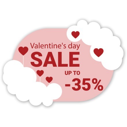 Valentine's Day Sale up to -35%