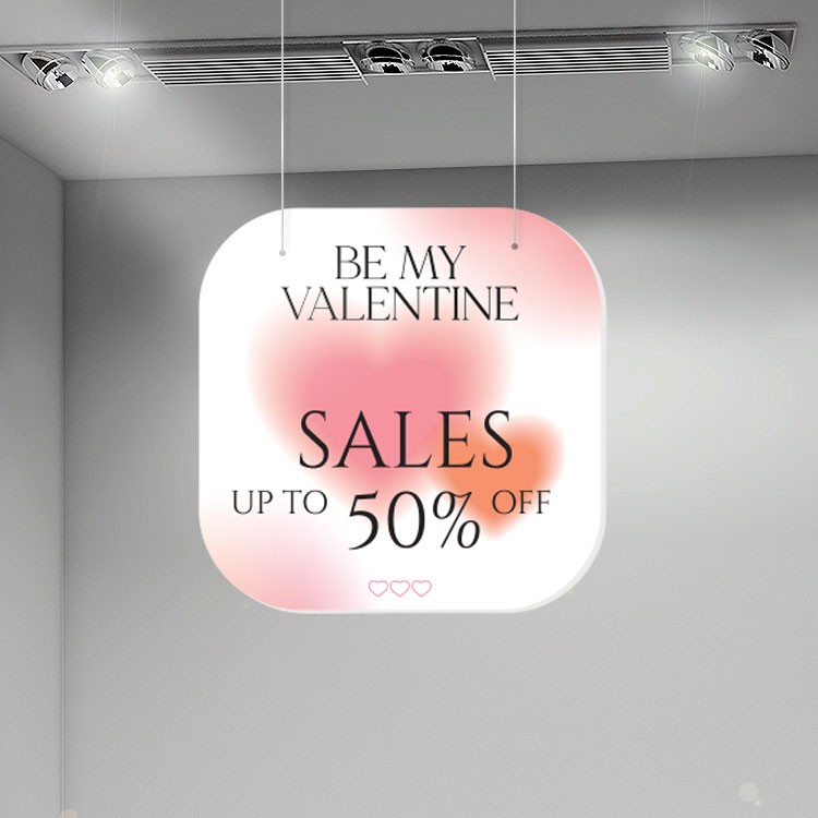 Καρτολίνα Κρεμαστή Be My Valentine Sales