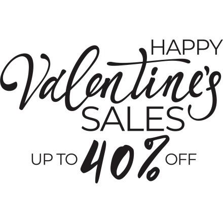 Valentine's Sales up to 40%