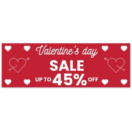 Valentine's Sales 45% Off