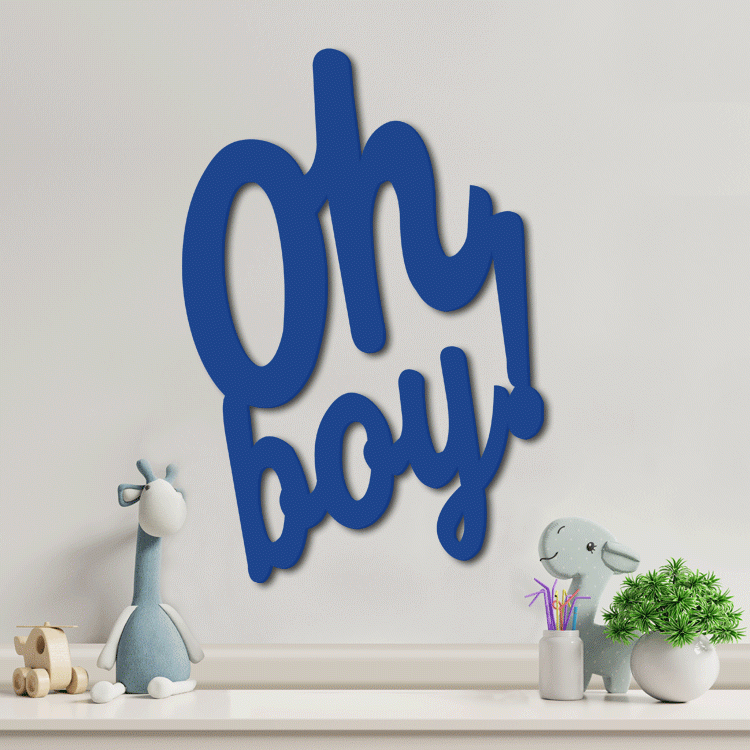 Oh Boy! Παιδικά 3D σχέδια για το παιδικό δωμάτιο houseart.gr