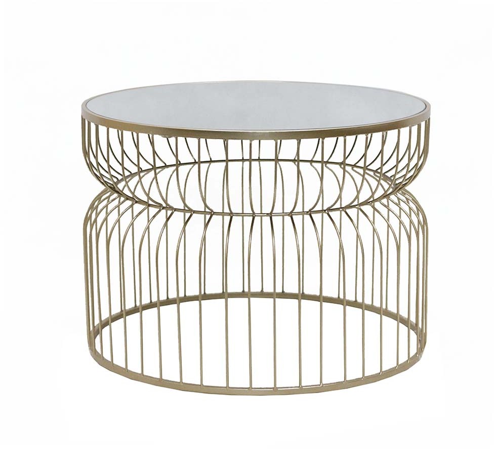 Illumine 56 Coffee Table Xryso D56xh40cm Coffee Tables Trapezakia Salonioy Houseart Gr