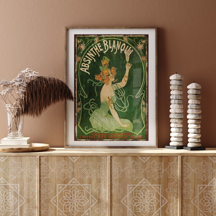 Absinthe Blanousi ΑφίσαPoster
