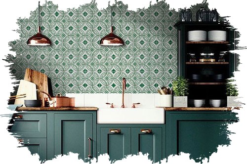 Αυτοκόλλητα Backsplash
