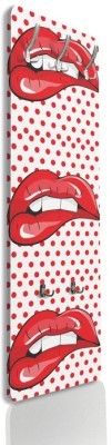 Houseart Kόκκινα χείλη, Κόμικ, Κρεμάστρες & Καλόγεροι, 45 x 138 εκ.