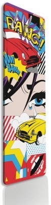 Houseart Pop art, Κόμικ, Κρεμάστρες & Καλόγεροι, 45 x 138 εκ.
