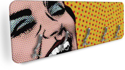Houseart Χαρούμενη γυναίκα, Κόμικ, Κρεμάστρες & Καλόγεροι, 138 x 45 εκ.