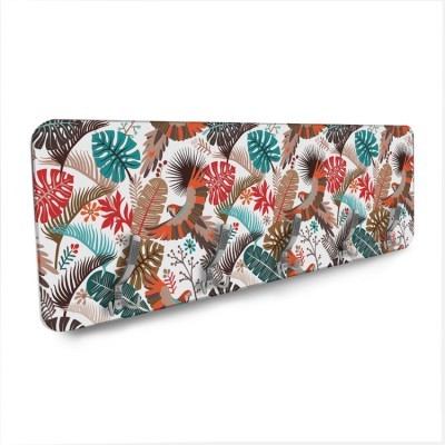 Houseart Τροπικό Μοτίβο, Φόντο, Κρεμάστρες & Καλόγεροι, 138 x 45 εκ.