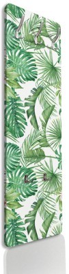 Houseart Πράσινα Φύλλα, Φόντο, Κρεμάστρες & Καλόγεροι, 45 x 138 εκ.