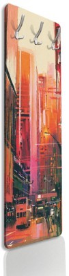 Houseart City Painting, Πόλεις -Ταξίδια, Κρεμάστρες & Καλόγεροι, 45 x 138 εκ.