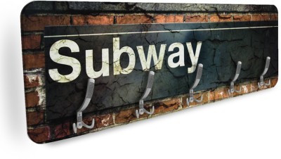 Houseart Mετρό, Πόλεις -Ταξίδια, Κρεμάστρες & Καλόγεροι, 138 x 45 εκ.