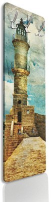 Houseart Πέτρινος φάρος, Vintage, Κρεμάστρες & Καλόγεροι, 45 x 138 εκ.