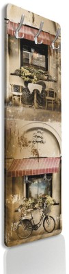 Houseart Πόλη της Ιταλίας, Vintage, Κρεμάστρες & Καλόγεροι, 45 x 138 εκ.