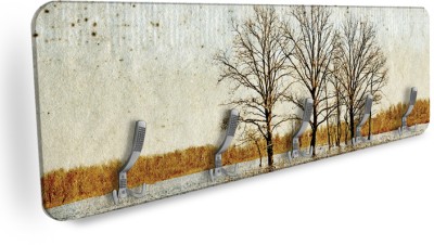 Houseart Δένδρο σε γδαρμένο φόντο, Vintage, Κρεμάστρες & Καλόγεροι, 138 x 45 εκ.