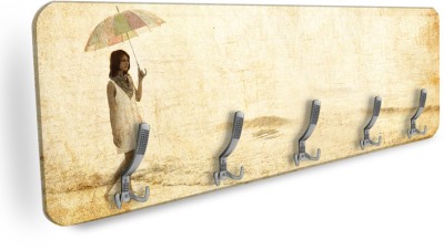 Houseart Kορίτσι στην ακτή, Vintage, Κρεμάστρες & Καλόγεροι, 138 x 45 εκ.
