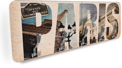 Houseart Παρίσι αξιοθέατα, Vintage, Κρεμάστρες & Καλόγεροι, 138 x 45 εκ.