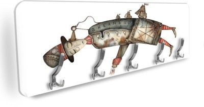 Houseart Ταξίδια στον κόσμο, Ζωγραφική, Κρεμάστρες & Καλόγεροι, 138 x 45 εκ.