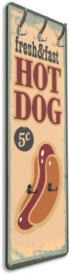 Hot Dog, Φαγητό, Κρεμάστρες & Καλόγεροι, 45 x 138 εκ.