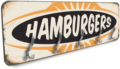 Hamburgers, Φαγητό, Κρεμάστρες & Καλόγεροι, 138 x 45 εκ.