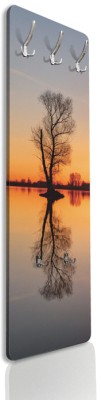 Houseart Ηλιοβασίλεμα στη λίμνη, Φύση, Κρεμάστρες & Καλόγεροι, 45 x 138 εκ.