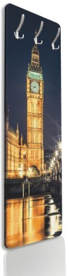 Houseart Μπιγκ Μπεν τη νύχτα, Πόλεις -Ταξίδια, Κρεμάστρες & Καλόγεροι, 45 x 138 εκ.