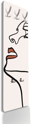 Κόκκινα χείλη, Line Art, Κρεμάστρες & Καλόγεροι, 45 x 138 εκ. PVC Μονομερικό