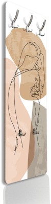 Houseart Γυναικεία πλάτη, Line Art, Κρεμάστρες & Καλόγεροι, 45 x 138 εκ. PVC Μονομερικό