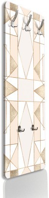 Houseart Γεωμετρικά σχήματα, Line Art, Κρεμάστρες & Καλόγεροι, 45 x 138 εκ. PVC Μονομερικό