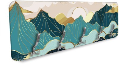 Houseart Abstract line mountain, Line Art, Κρεμάστρες & Καλόγεροι, 138 x 45 εκ. PVC Μονομερικό