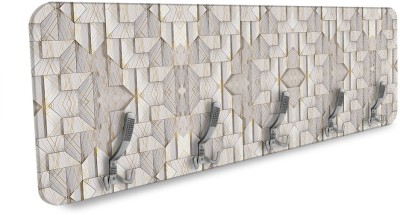Houseart Grey combination, Line Art, Κρεμάστρες & Καλόγεροι, 138 x 45 εκ. PVC Μονομερικό