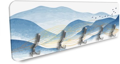 Houseart Χελιδόνια πάνω στο βουνό, Line Art, Κρεμάστρες & Καλόγεροι, 138 x 45 εκ. PVC Μονομερικό