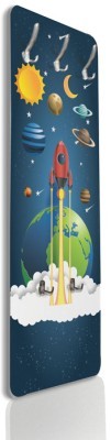 Διαστημόπλοιο και πλανήτες, Παιδικά, Κρεμάστρες & Καλόγεροι, 45 x 138 εκ.