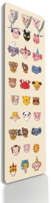 Μοτίβο με ζώα, Παιδικά, Κρεμάστρες & Καλόγεροι, 45 x 138 εκ.